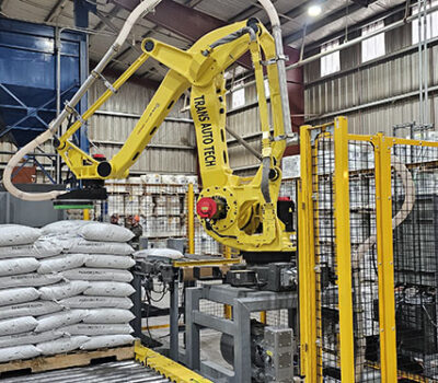 Trans Automation Technologies Bag Palletizer Frank Lumber